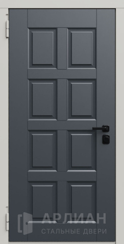 Фото №2 «Надежная дверь с итальянской фурнитурой графит №763»